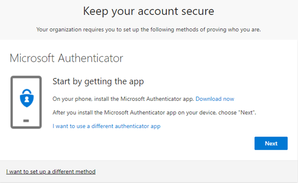 Keep your account secure