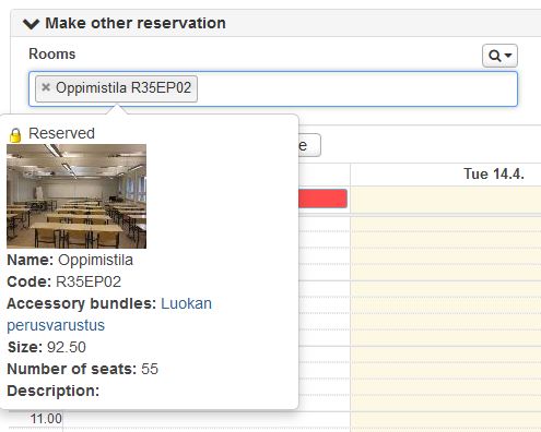 Lock means you don´t have right to make a reservation