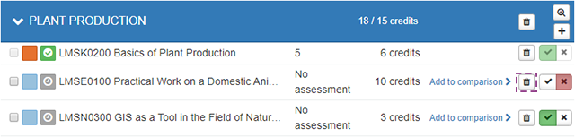 Picture of PLP Management select studies -tabs part two of deleting studies