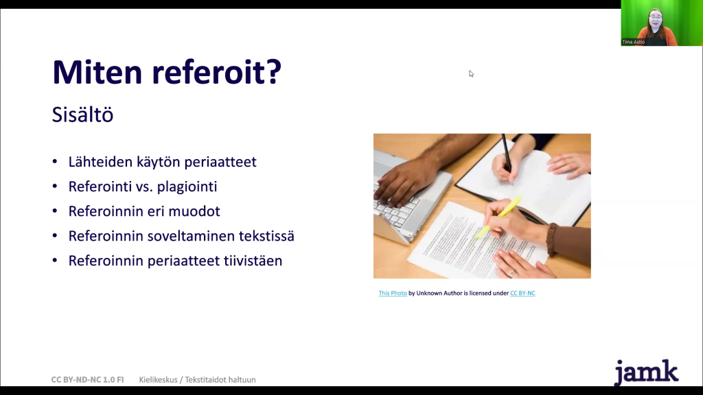 Miten referoit (APA) -videon aloituskuva